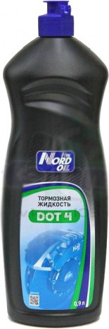Изображение товара Тормозная жидкость Nord Oil Dot 4 / NRA025 (900мл)