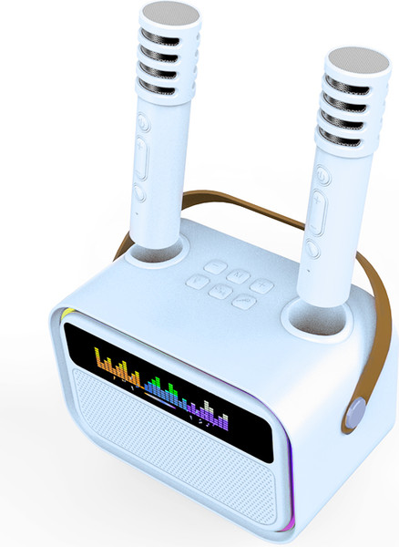 Изображение товара Портативная колонка Maxtop КК04 с двумя микрофонами / КК04B (синий)