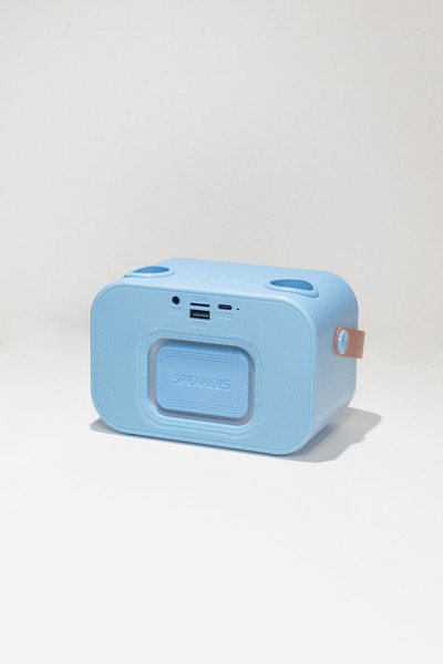 Изображение товара Портативная колонка Maxtop КК04 с двумя микрофонами / КК04B (синий)