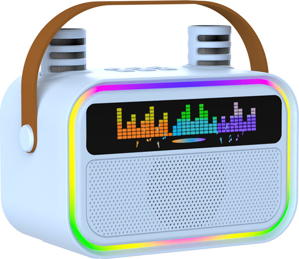 Изображение товара Портативная колонка Maxtop КК04 с двумя микрофонами / КК04B (синий)