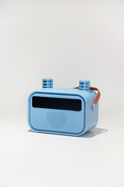 Изображение товара Портативная колонка Maxtop КК04 с двумя микрофонами / КК04B (синий)