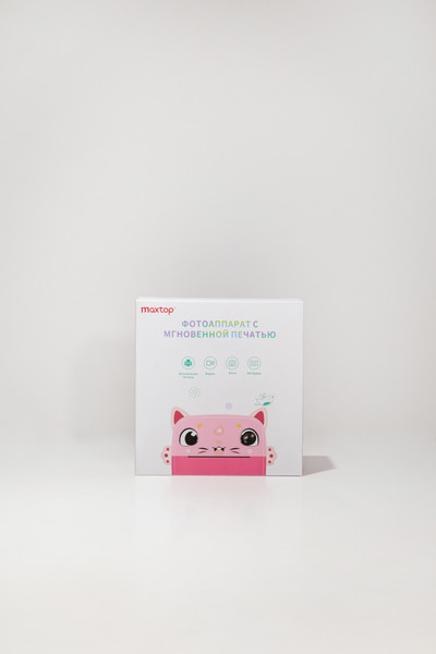 Изображение товара Фотоаппарат с мгновенной печатью Maxtop Y72 / Y72P (розовый)