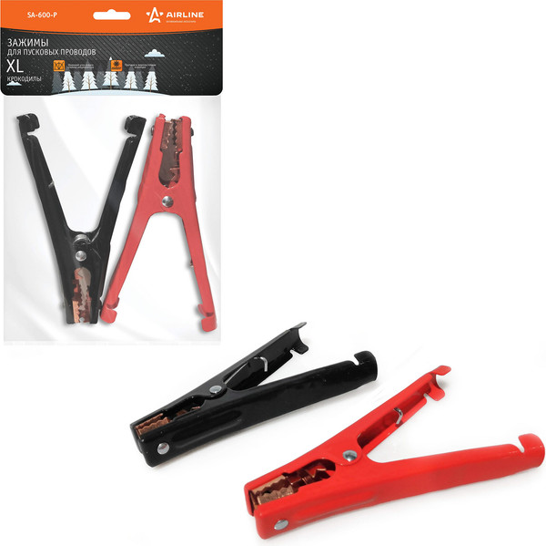 Изображение товара Зажимы типа «крокодил» Airline SA-600-P (2шт)