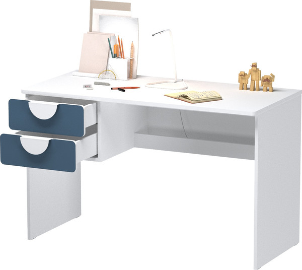 Изображение товара Письменный стол Mebelain Пикси 120х57х75 (озорной синий)