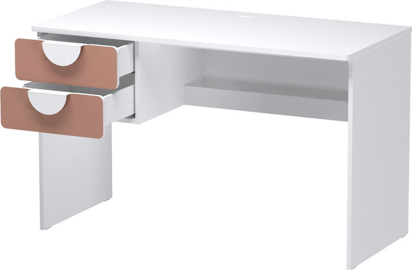 Изображение товара Письменный стол Mebelain Пикси 120х57х75 (мечтательный розовый)