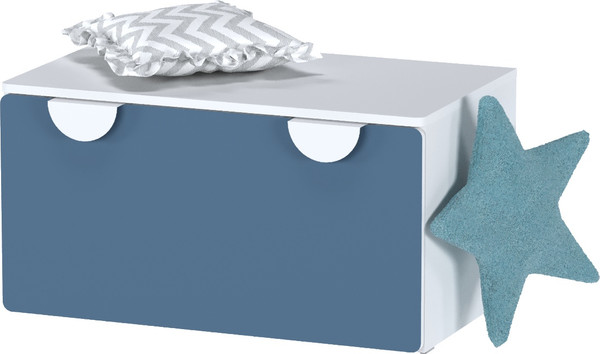 Изображение товара Модуль с ящиком Mebelain Выкатной Пикси 90х48х46 (озорной синий)