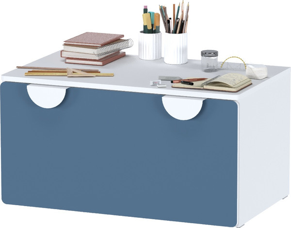 Изображение товара Модуль с ящиком Mebelain Выкатной Пикси 90х48х46 (озорной синий)