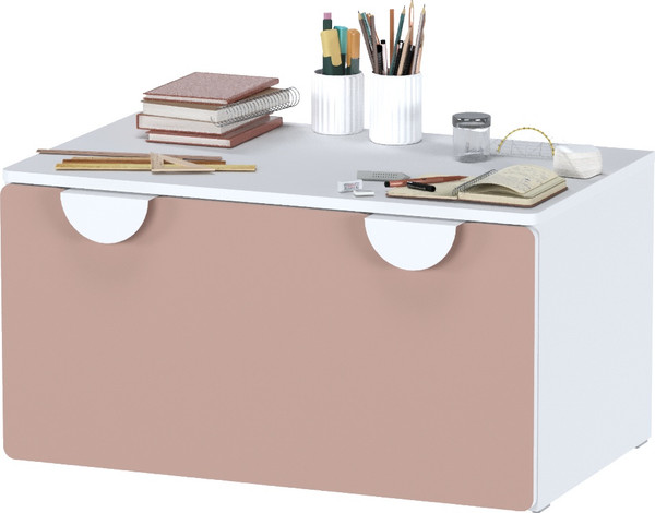 Изображение товара Модуль с ящиком Mebelain Выкатной Пикси 90х48х46 (мечтательный розовый)