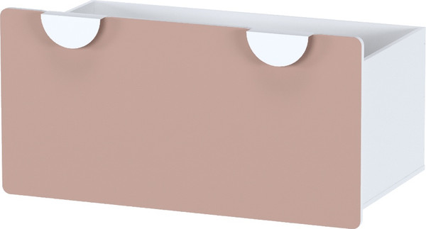 Изображение товара Модуль с ящиком Mebelain Выкатной Пикси 90х48х46 (мечтательный розовый)