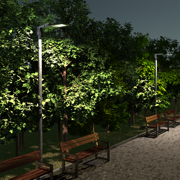 Изображение товара Кронштейн для светильника Gauss 200x205x100 D58мм / 903215106 (черный)