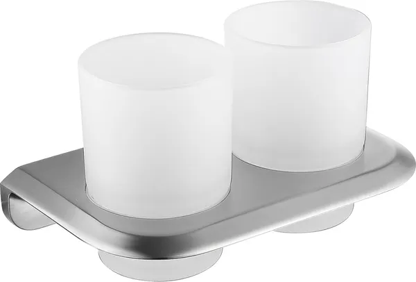 Изображение товара Набор стаканов для зубной щетки и пасты Abber Nord AA1557SP (сатин)