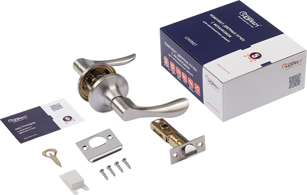 Изображение товара Ручка дверная Нора-М ЗВ3-05 (хром)