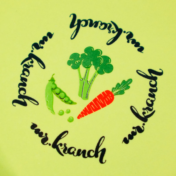 Изображение товара Миска для животных Mr. Kranch Овощи / MKR544520 (салатовый)