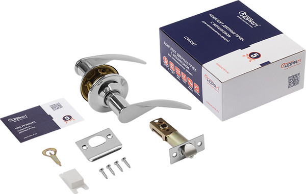 Изображение товара Ручка дверная Нора-М ТТ12-05 (хром)