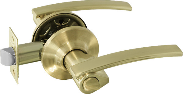 Изображение товара Ручка дверная Нора-М ТТ14-03 (матовое золото)