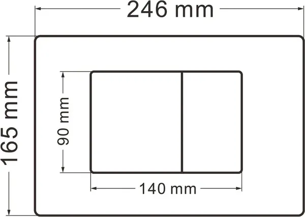 Изображение товара Унитаз подвесной с инсталляцией Abber Rechteck AC1219TC-AC0105-AC0120MW (с кнопкой смыва)