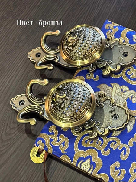 Изображение товара Комплект держателей для штор Merry Bear Home Decor Бронзовая Буфорда JCD315C