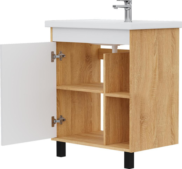 Изображение товара Тумба с умывальником Volna Osmond 70 + Фостер 70