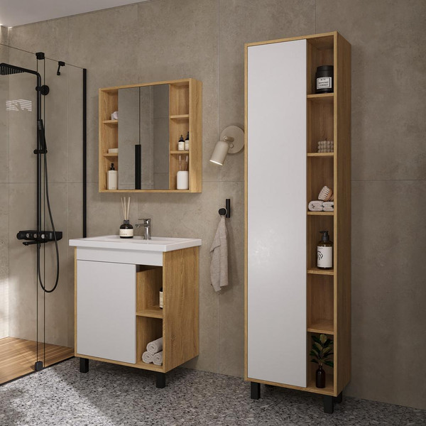 Изображение товара Тумба с умывальником Volna Osmond 70 + Фостер 70