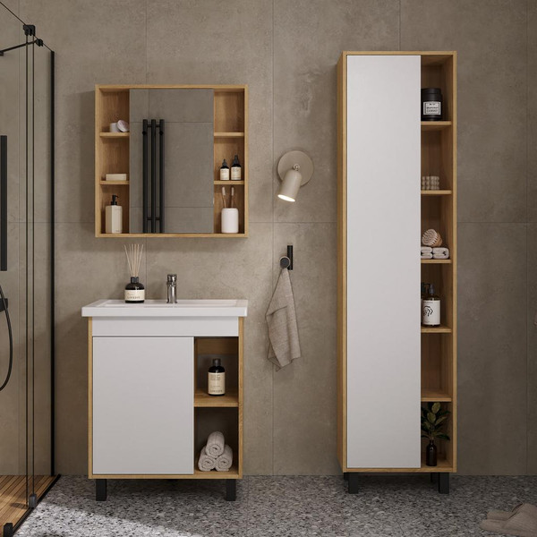 Изображение товара Тумба с умывальником Volna Osmond 70 + Фостер 70