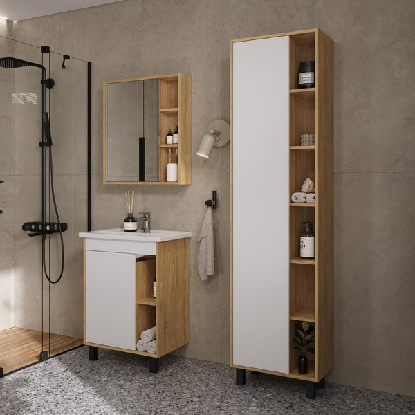 Изображение товара Тумба с умывальником Volna Osmond 60 + Фостер 60