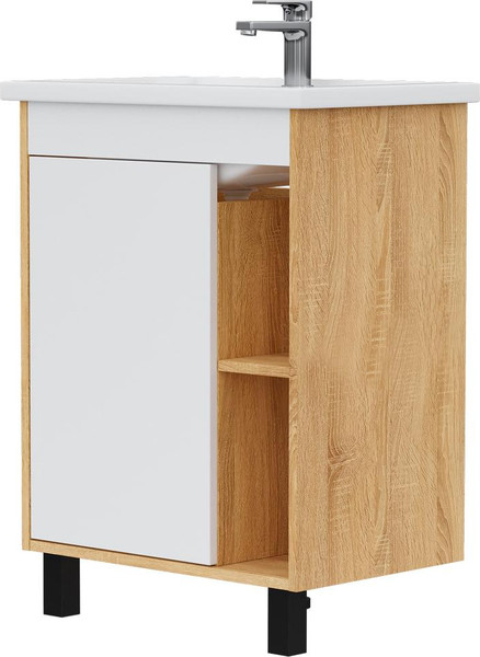 Изображение товара Тумба с умывальником Volna Osmond 60 + Фостер 60