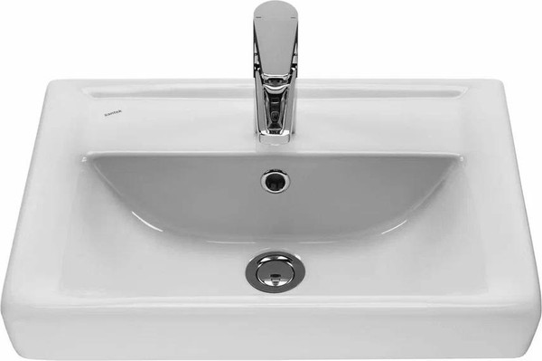 Изображение товара Тумба с умывальником Volna Lotty 50.2D Тигода + Тигода 50 (латте, напольная)