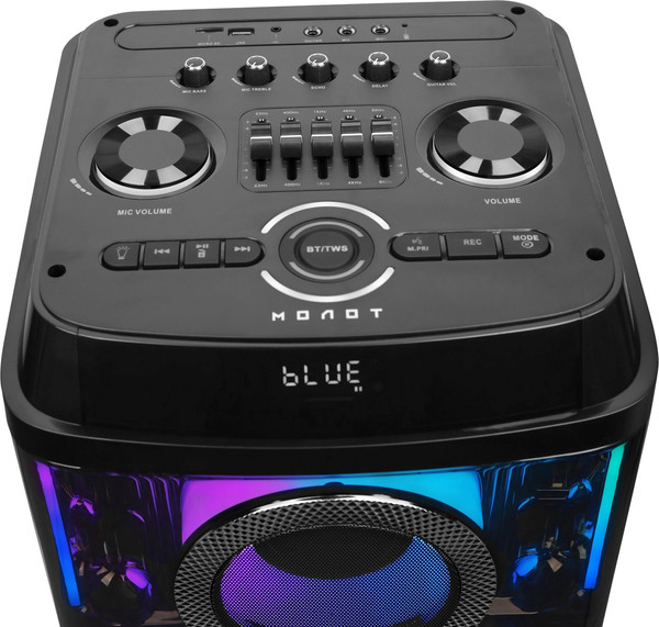 Изображение товара Портативная колонка Урал Молот 203 (черный)