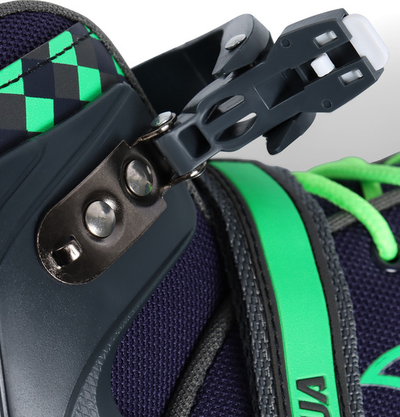 Изображение товара Коньки раздвижные Black Aqua 10964178 (р.31-34, синий/зеленый)