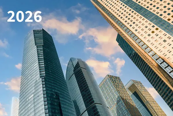 Изображение товара Календарь настенный Listoff Мегаполис. 2026 год / ККТ2606