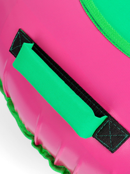 Изображение товара Тюбинг-ватрушка Winter Star 9926588 (зеленый/розовый)