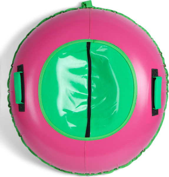 Изображение товара Тюбинг-ватрушка Winter Star 9926588 (зеленый/розовый)