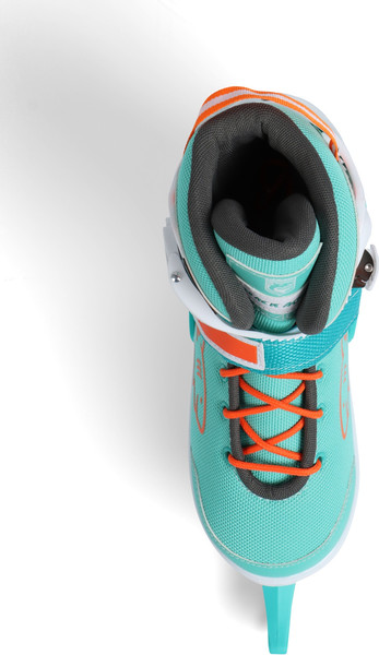 Изображение товара Коньки раздвижные Black Aqua 10964183 (р.31-34, мятный/оранжевый)