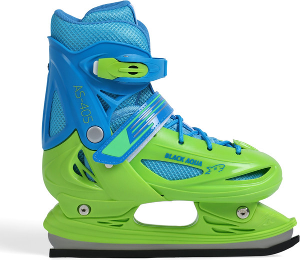 Изображение товара Коньки раздвижные Black Aqua 10964195 (р.26-29, зеленый/синий)
