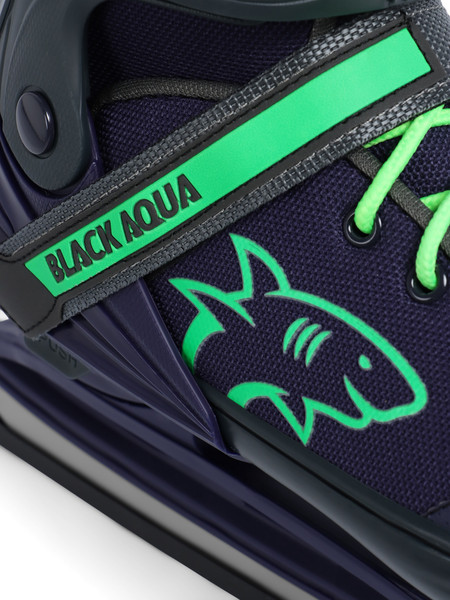 Изображение товара Коньки раздвижные Black Aqua 10964181 (р.39-42, синий/зеленый)