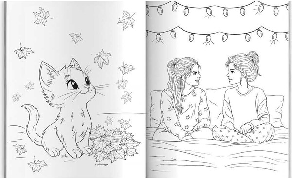 Изображение товара Раскраска Феникс+ Для девочек. С наклейками / 72632