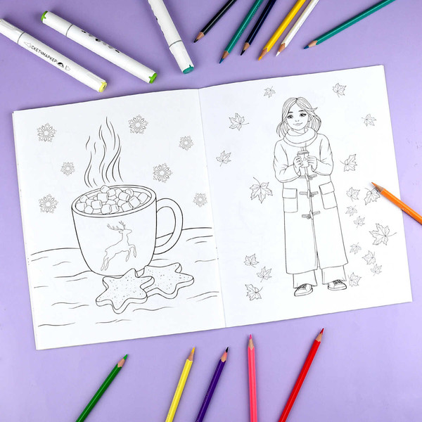 Изображение товара Раскраска Феникс+ Для девочек. С наклейками / 72632