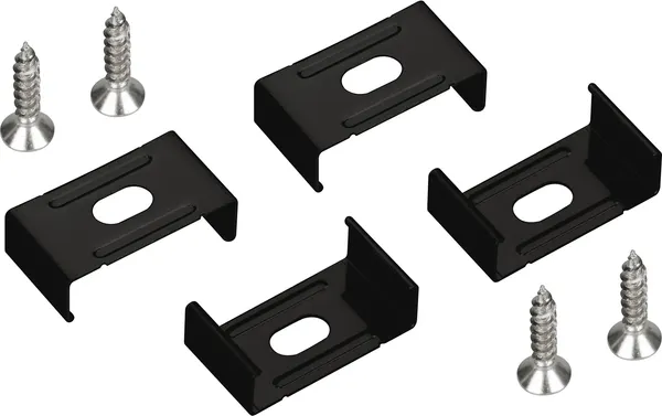 Крепление для профиля для светодиодной ленты Arlight SL-SLIM20 Black / 058732 — фото 3