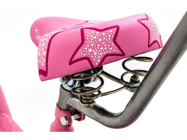 Изображение товара Детский велосипед с ручкой ZigZag Girl 12 / ZG-1224 (розовый, разобранный, в коробке)