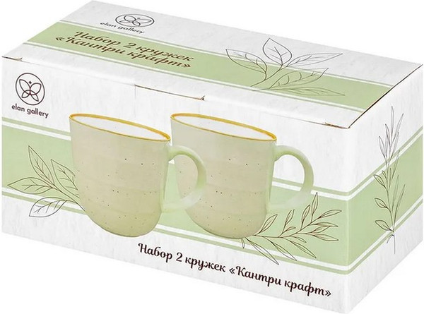 Изображение товара Набор кружек Elan Gallery Кантри Крафт / 520186