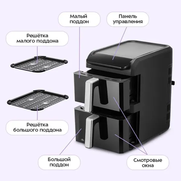 Изображение товара Аэрогриль Kitfort КТ-8158