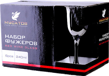 Изображение товара Набор бокалов Mayer&Boch Сияющий графит / GR863-06