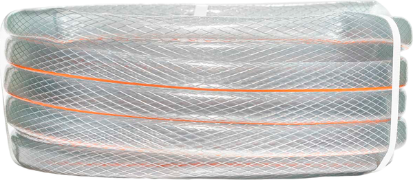 Изображение товара Шланг поливочный Садовита Силикон Армированный ПВХ (20м, прозрачный)