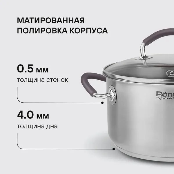 Изображение товара Кастрюля Rondell Akzent RDS-1387