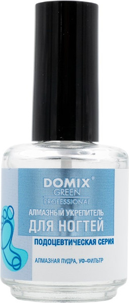 Изображение товара Средство для укрепления ногтей Domix Green Алмазный укрепитель (17мл)