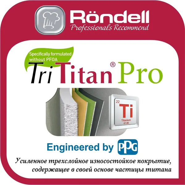 Изображение товара Сковорода Rondell Basaltica RDA-1842