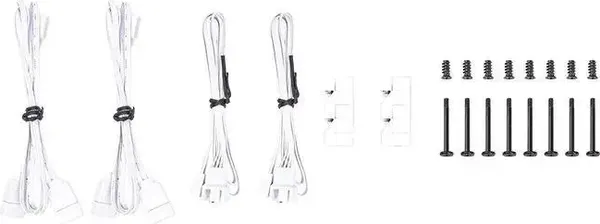 Изображение товара Набор вентиляторов для корпуса Thermaltake CT120 Reverse ARGB Sync 2 Pack / CL-F175-PL12SW-A (белый)