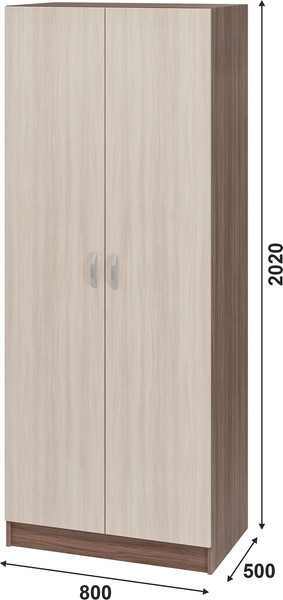 Изображение товара Шкаф Тащи в дом Брио ШК 554 (ясень-шимо/светлый/темный)
