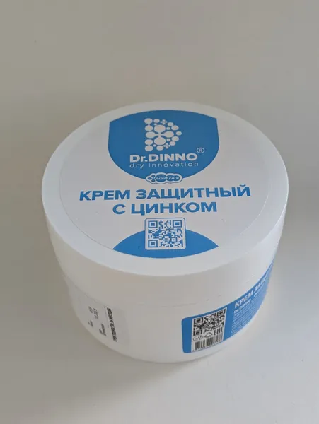 Изображение товара Крем для тела лежачих больных Dr.Dinno Защитный с цинком (200мл)