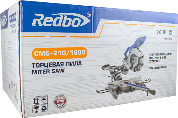 Изображение товара Торцовочная пила Redbo CMS-210/1800 / 39193